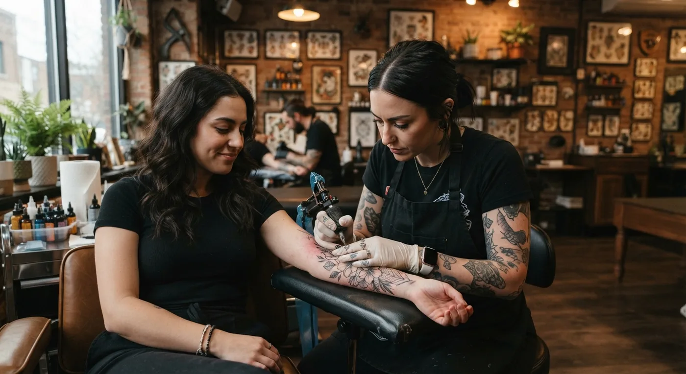 tattoo artist Gary
